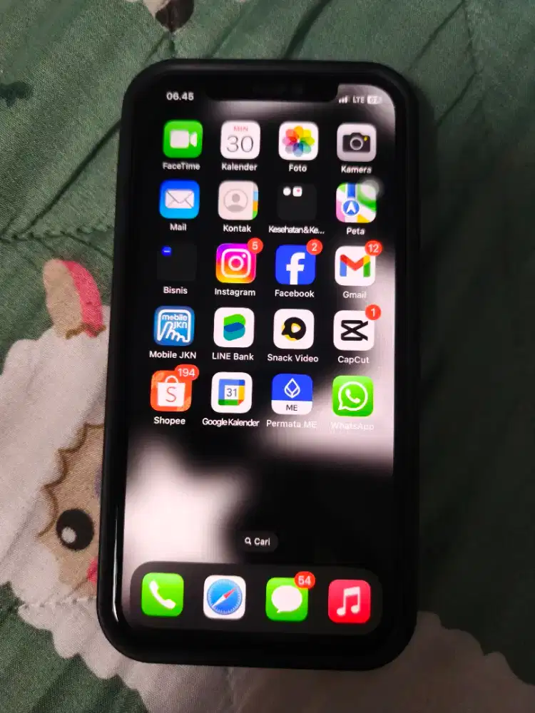 IPHONE 12 Pro 256GB Bea Cukai Imei Aman Mulus Semua Fungsi Normal BH71