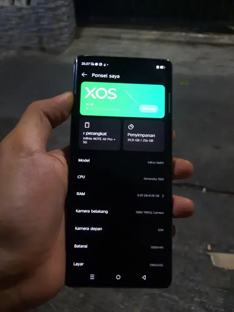 Infinix note 40 pro 5