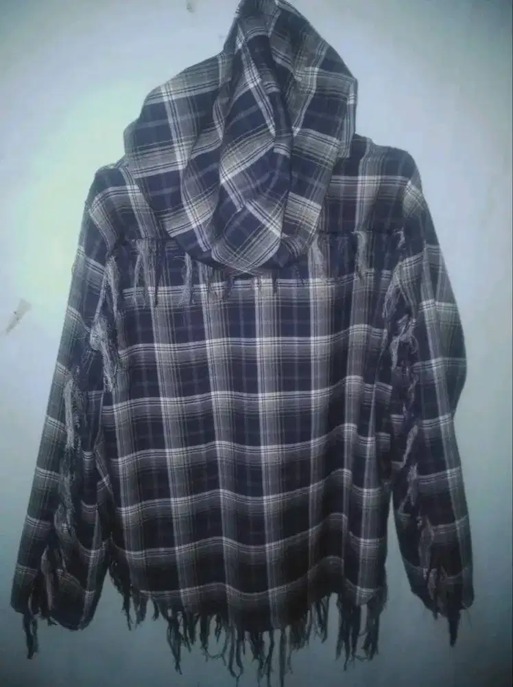 Baju Murayama Hoodie black machine