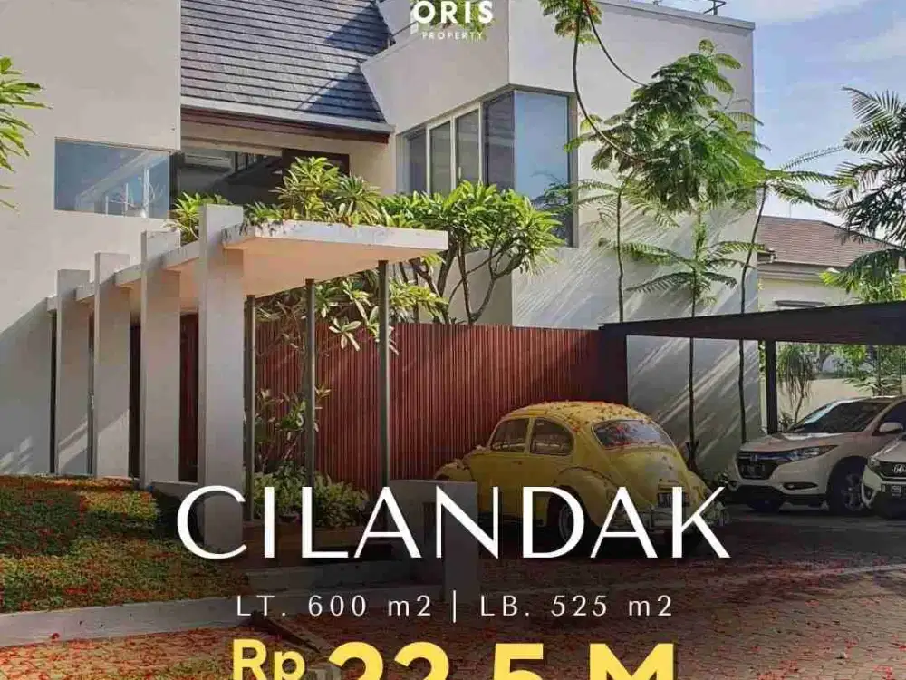 Cilandak Fatmawati Modern Tropical House Dalam Cluster One Gate System