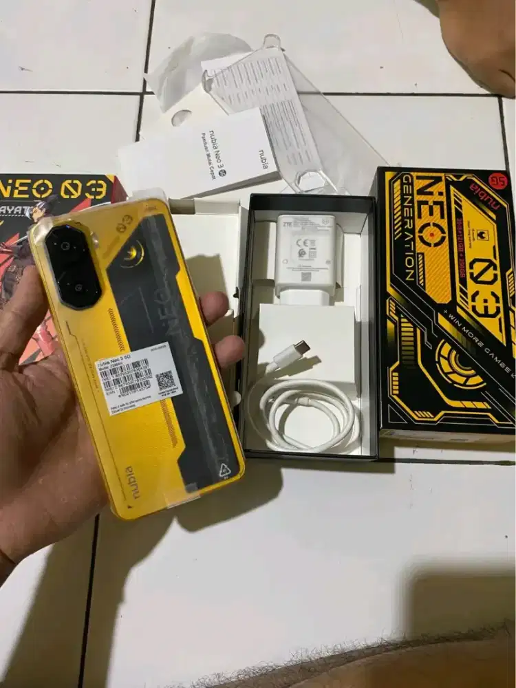 NUBIA NEO 3 5G FULLSET (8+12/256GB) SPEK GAME