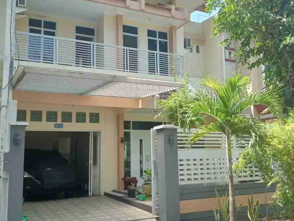 rumah full furnished cluster nyaman area bisnis solo baru