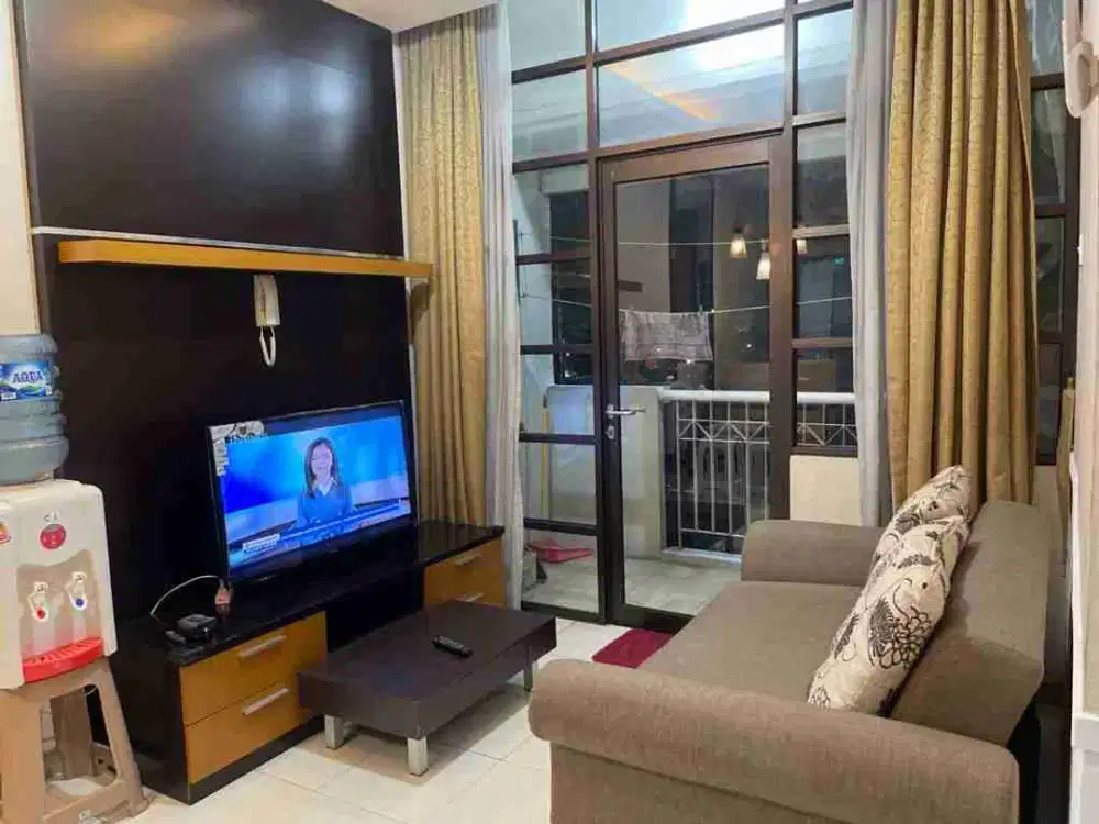 Disewakan Apt Salemba Residence JKT Pusat pool view 2 BR 55 M2 Rp.55 JT/thn