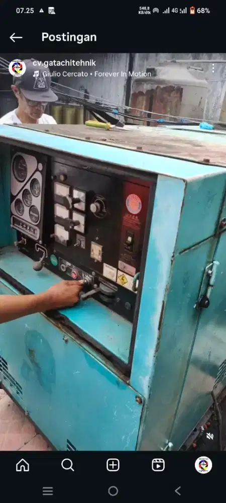 Teknisi ginset khusus buat ke tempat