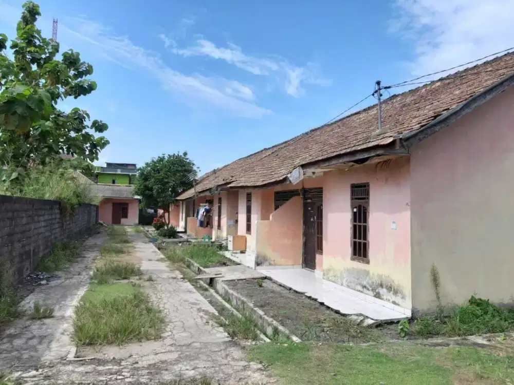 Dijual Cepat Kavling Tanah + Rumah Kontrakan di Inderalaya, Palembang,