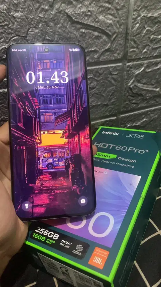 Infinix Hot 60 Pro Plus 8/256 Mulus Nominus Fullset