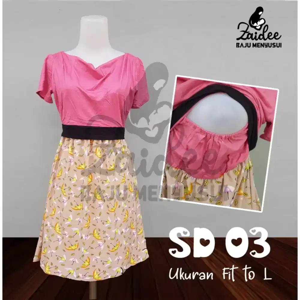 Grosir baju menyusui kekinian