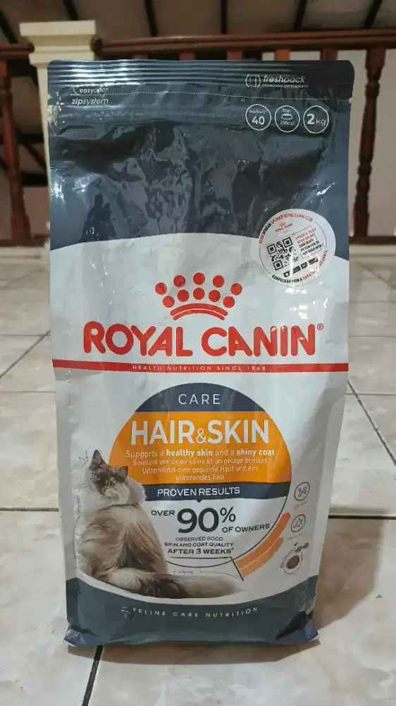 Royal Canin Hair & Skin 2kg Freshpack Segel