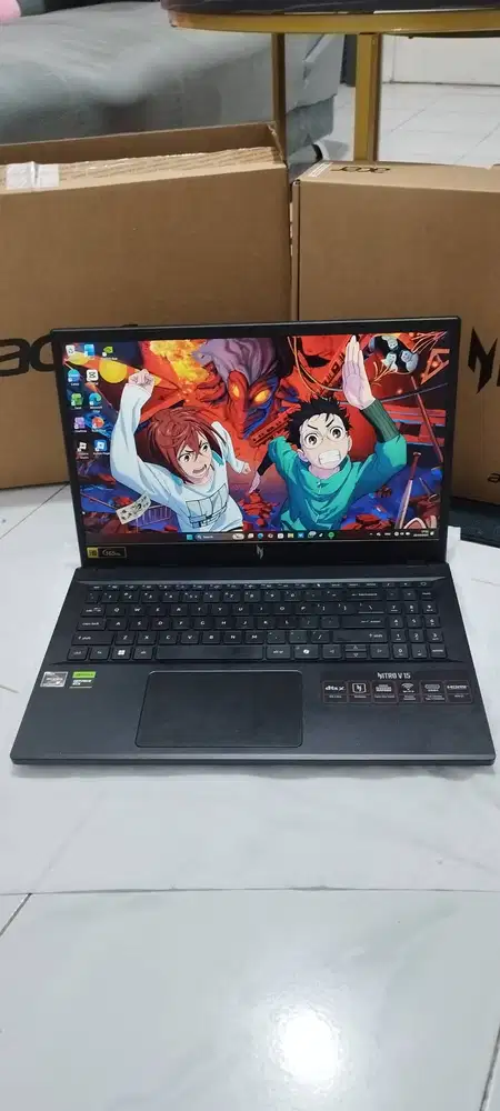 Acer nitro v15 41 ryzen 5 6600h rtx 3050 6gb fullset