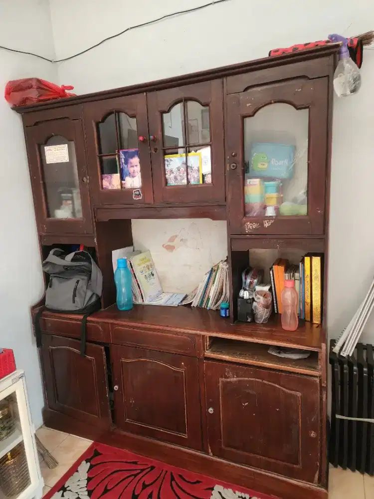 Dijual Bufet Jadul Material Jati Lama Asli Rp 750.000/nego