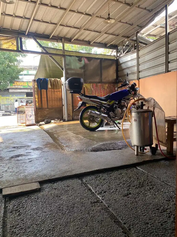 Cuci motor dan finishing