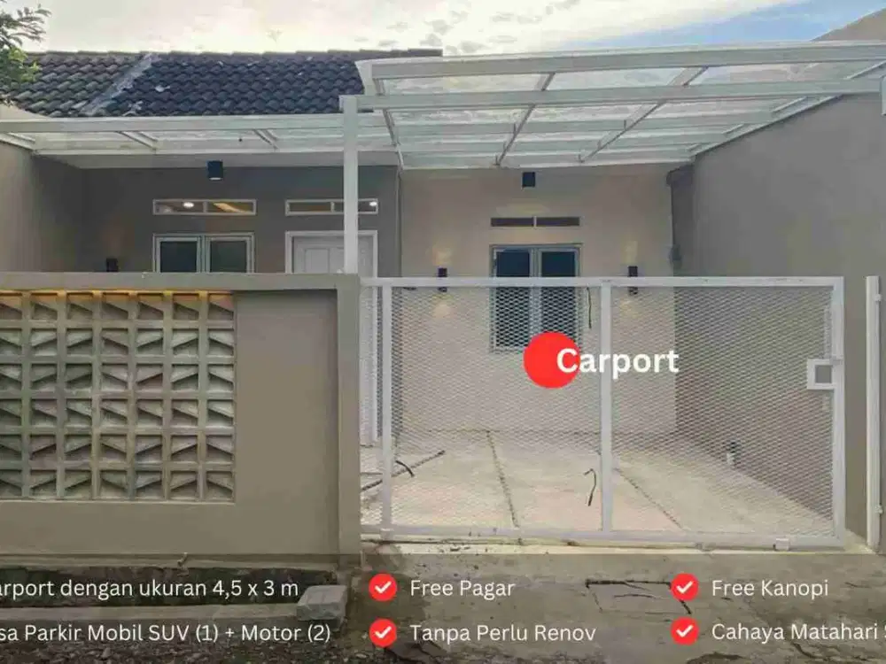 Dijual Rumah Murah Cantik Siap Huni Akses Stasiun KRL Citayam