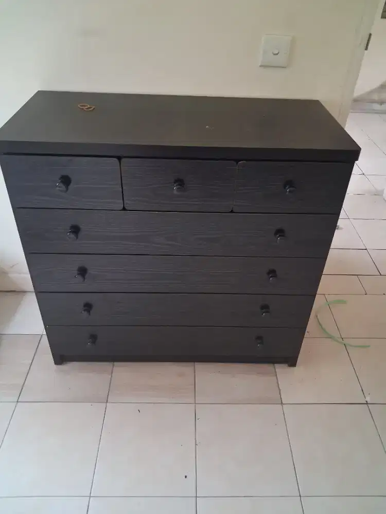 Jual cepat dan murah bufet laci serbaguna.bahan kayu.