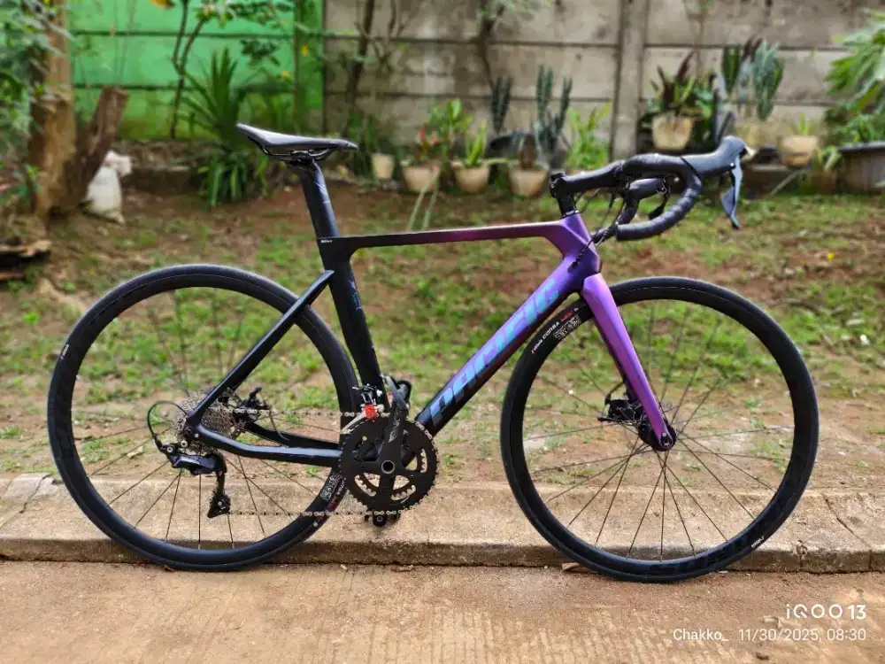 Roadbike Sepeda Balap Carbon Pacific Magnus 5.0 105 R7000 Mulus