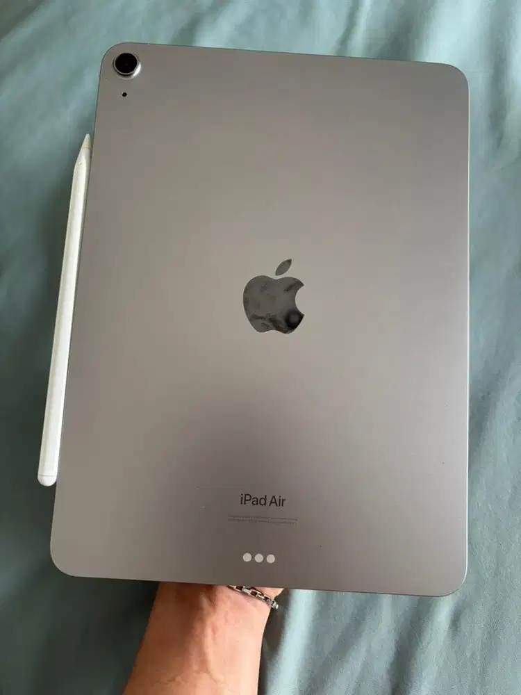 Ipad Air 6 M2 128 Gb Fullset Like New bonus Pencil