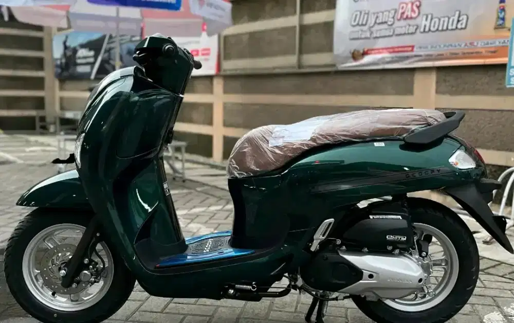 HONDA SCOOPY STYLISH GREEN