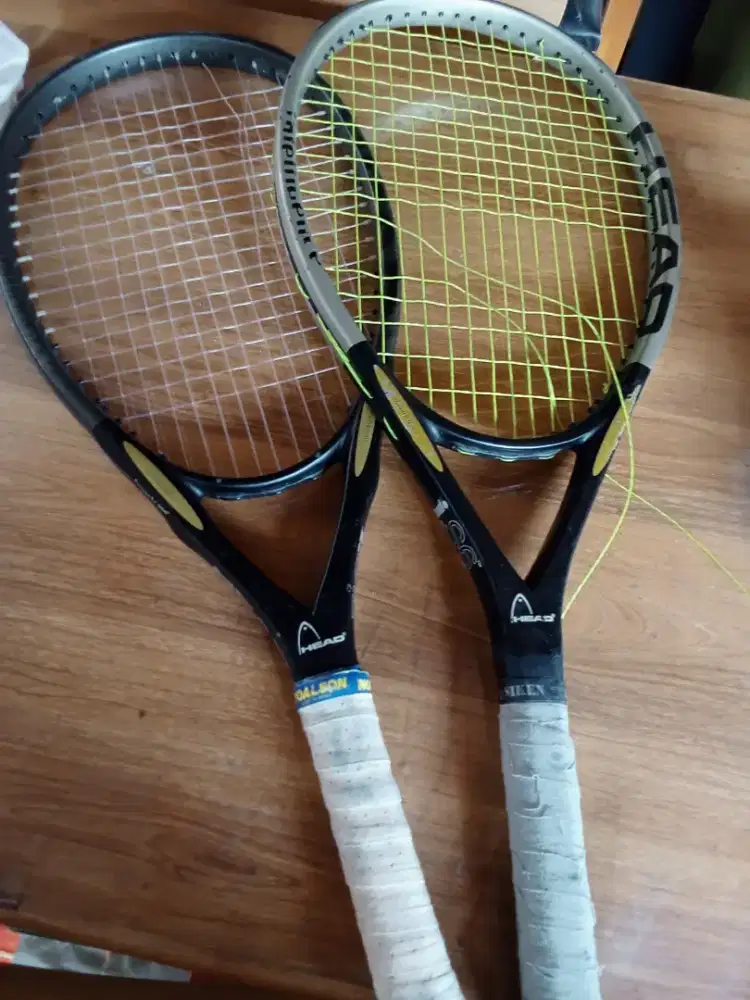 Sepasang Raket Tenis HEAD i.s6 dan i.s12 , COD Cijantung dsk