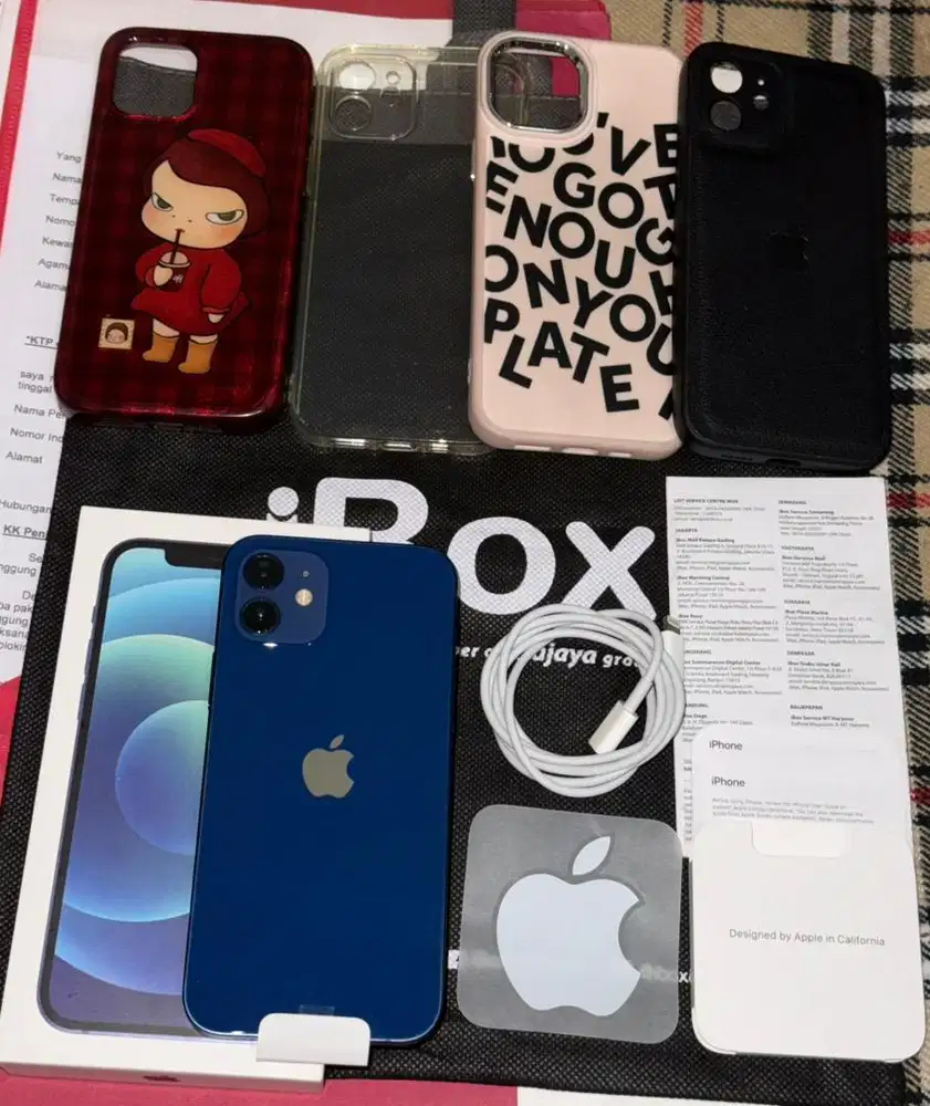 iPhone 12 128 iBox Fullset