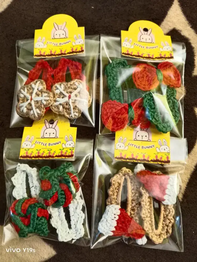 Jepitan rambut Natal