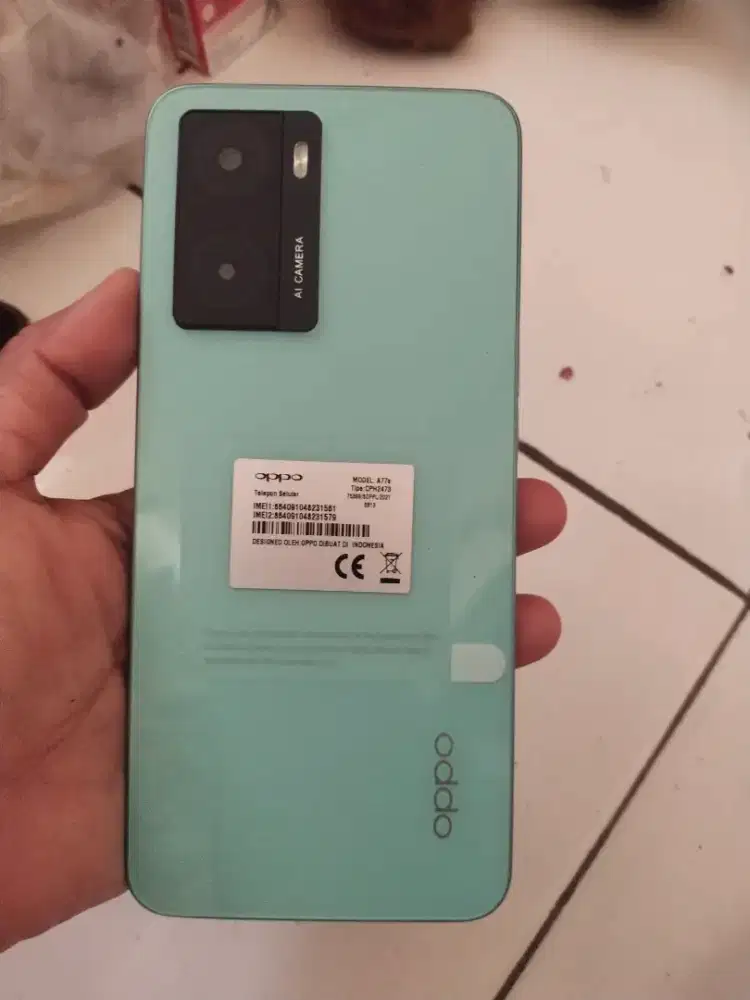 Oppo A77s  8/256 minus pemakaian aja