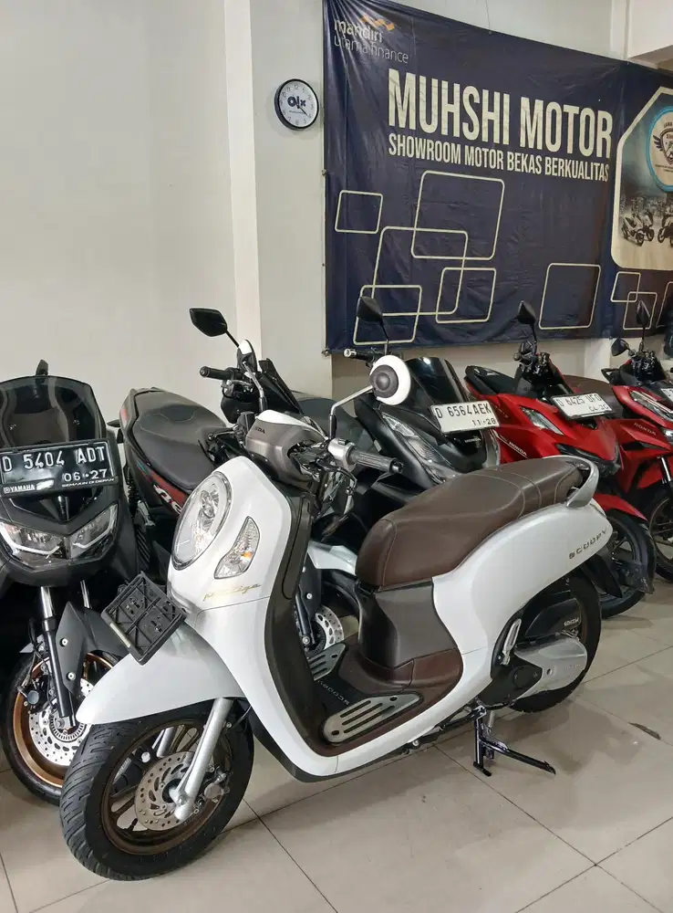 SCOOPY PRESTIGE KEYLESS 2024, SEPERTI BARU KM 10 RIBU, MUHSHI MOTOR