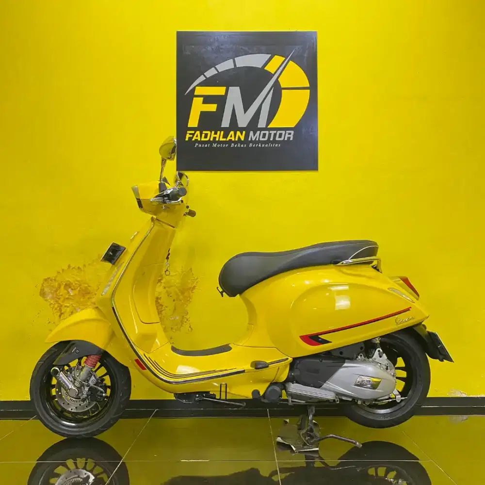 Piaggio Vespa Sprint Abs Tahun 2021 Pajak On Full Orisinil