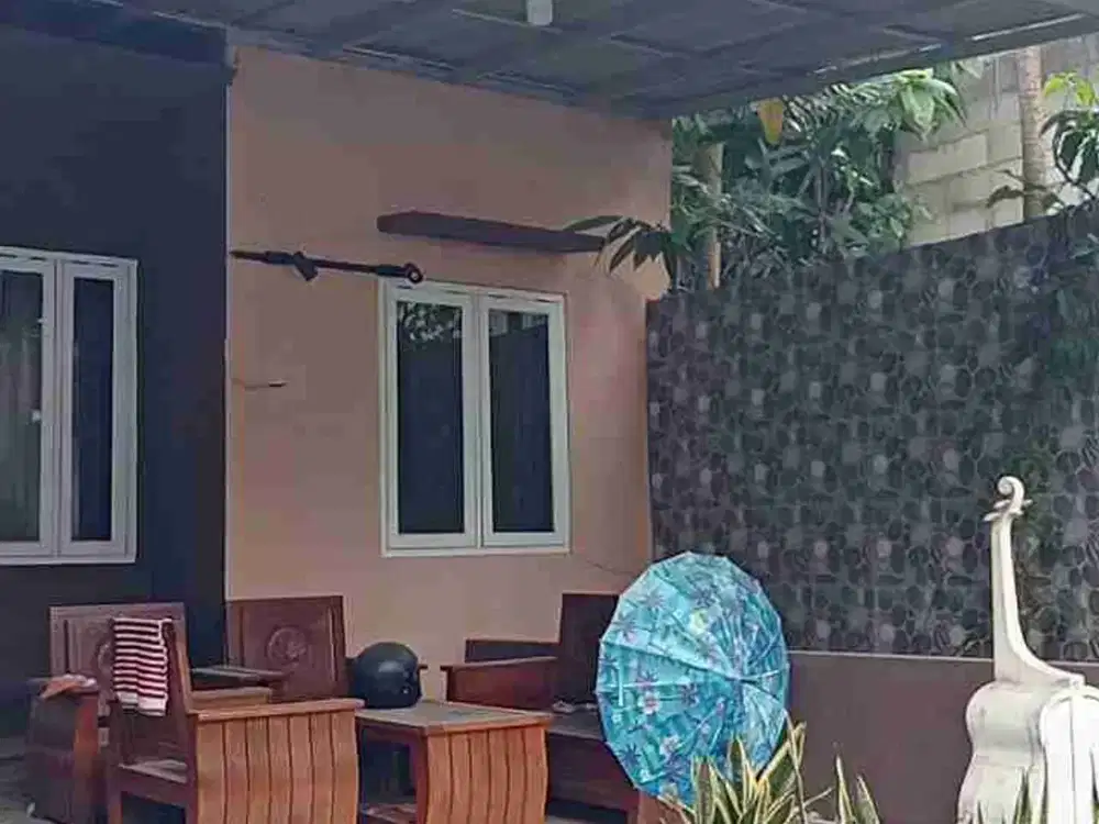 RUMAH MEWAH SIAPHUNI SEPERTI VILLA DGN TANAH LUAS DALAM CLUSTER DEKAT UNIV TERBUKA