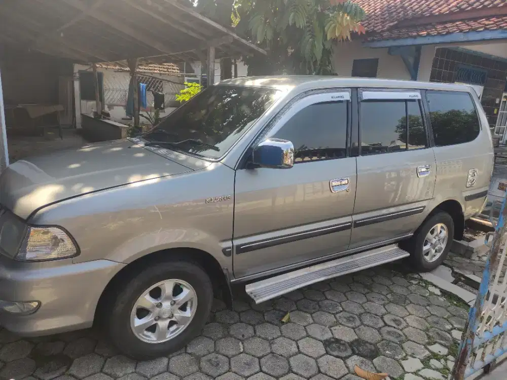 Kijang LGX Tahun 2004 MT Bensin / silver