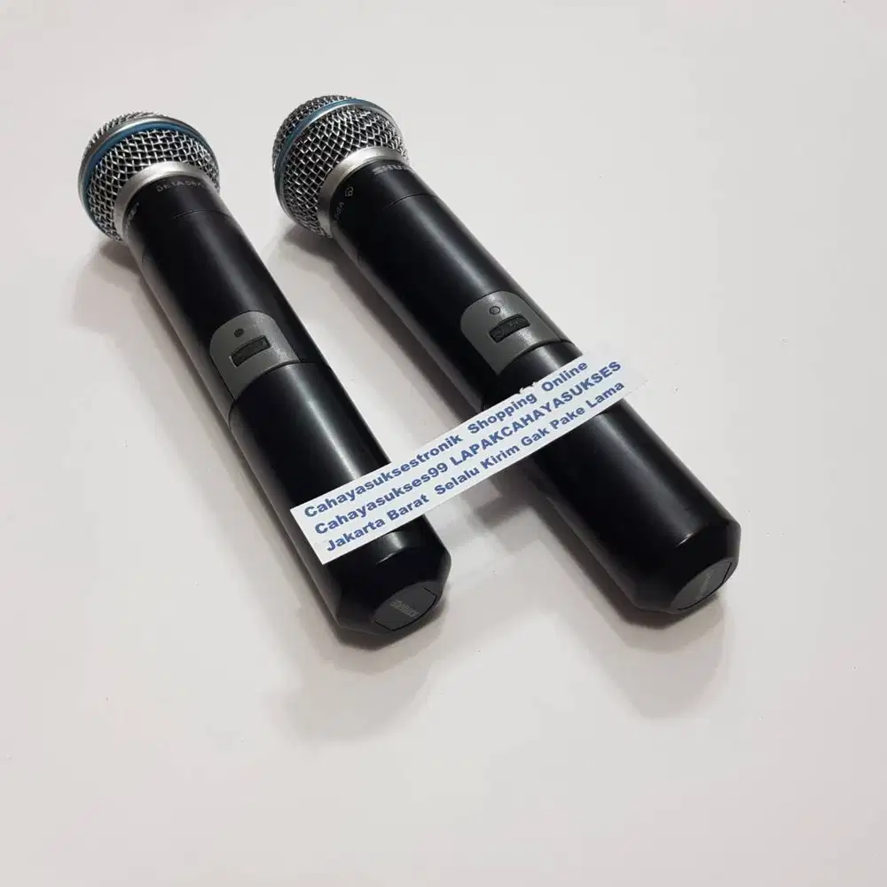 Shure Mic Wireless BETA 58A Kondisi Second Normal Bagus
