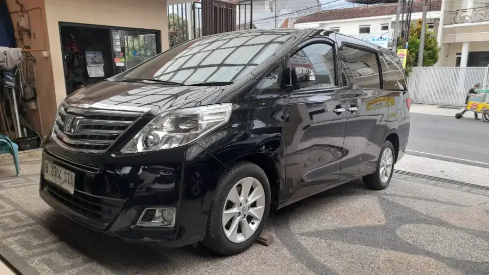 Alphard G AT 2012 | 2013 KM.LOW 49rb istimewa(cash kredit tukartambah)