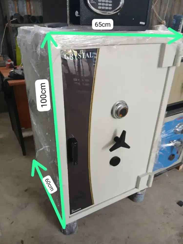 Brankas 1 meter tempat dokumen, uang, perhiasan, emas, dll free ongkir