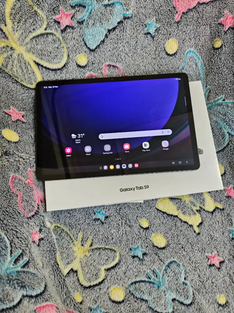 Samsung galaxy tab S9 wifi only  8/128gb fullset resmi indonesia