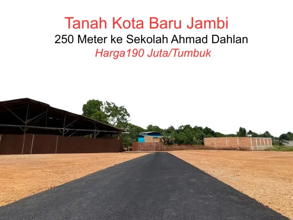 Tanah Kota Baru dekat Kantor Walikota