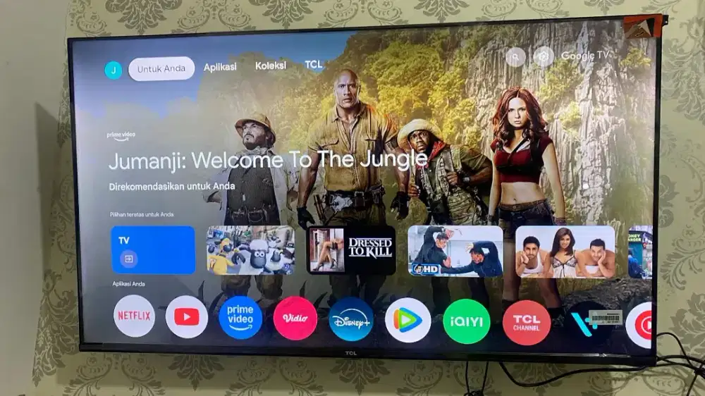 Google TV android TCL 40 inc