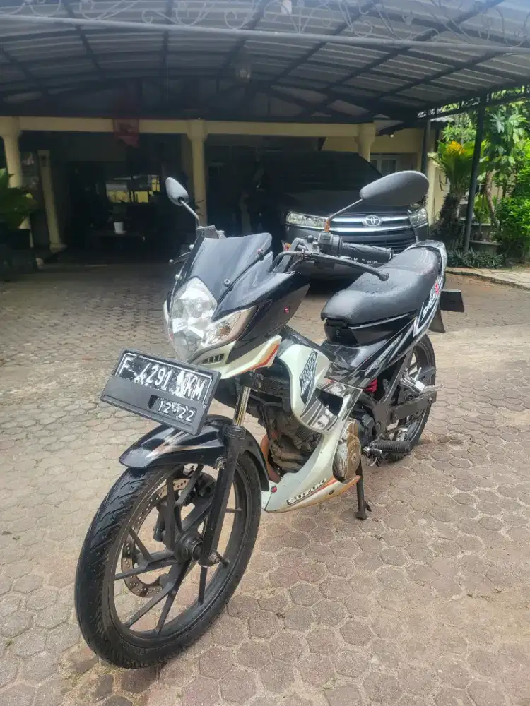 Suzuki Satria Fu 2008 Hitam Abu Abu Surat Lengkap