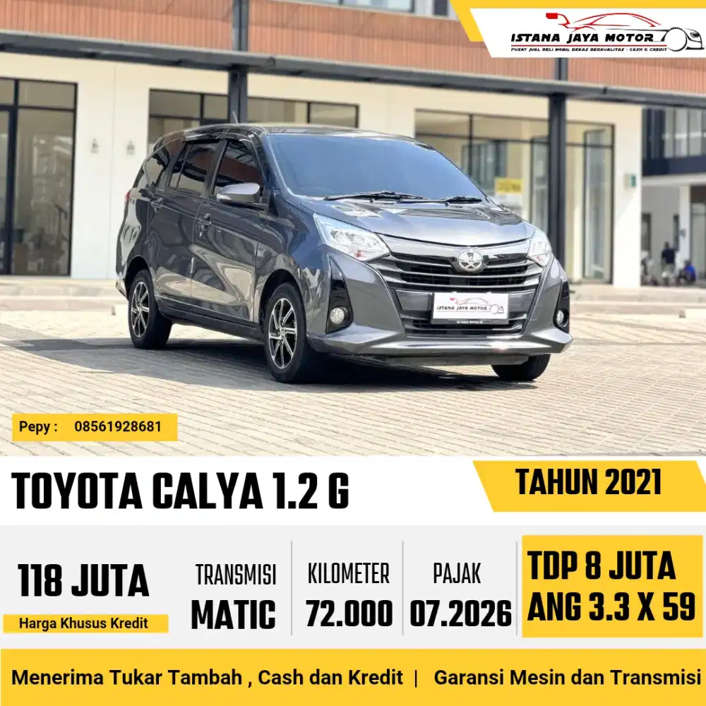 Toyota Calya G AT 2021