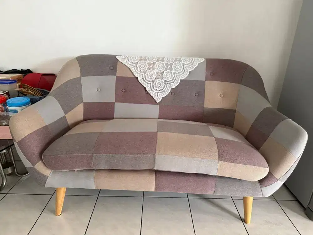 Sofa Informa 1 set lengkap isi 4 (2 seater 2, 3 seater 1, 1 seater 1)