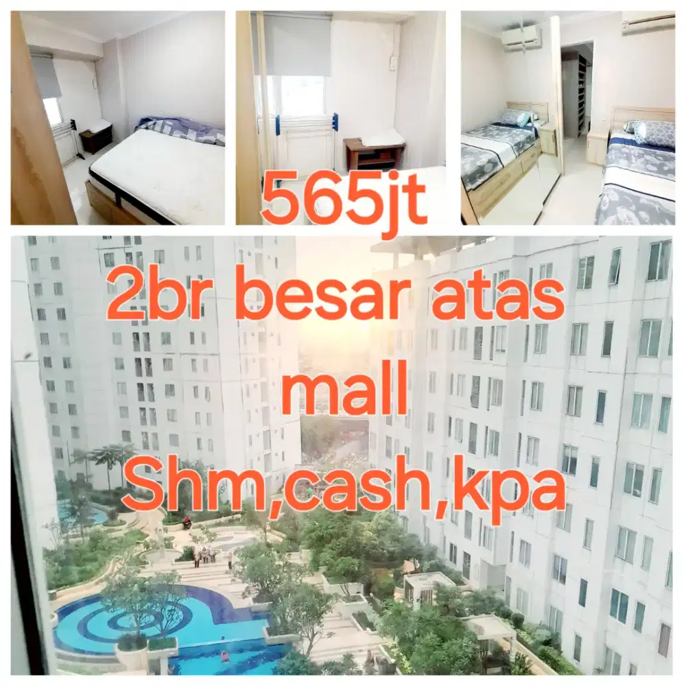 Di jual rugi apartemen Bassura type 2bedroom besar atas mall