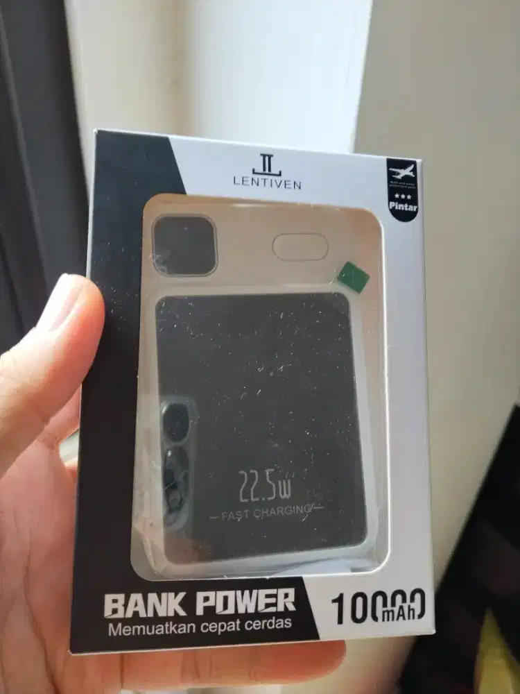 powerbank lentiven 10000 mah magsafe ada magnet