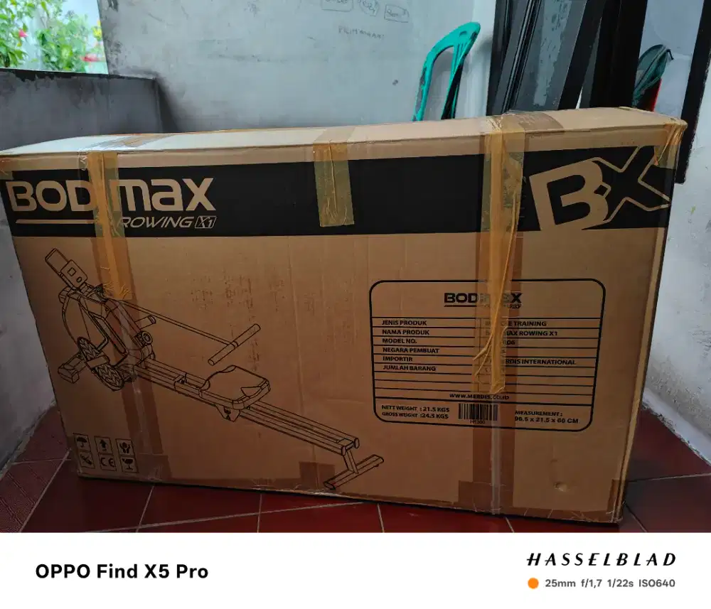 Bodimax Rowing machine X1 like new baru pake 1 Minggu aja