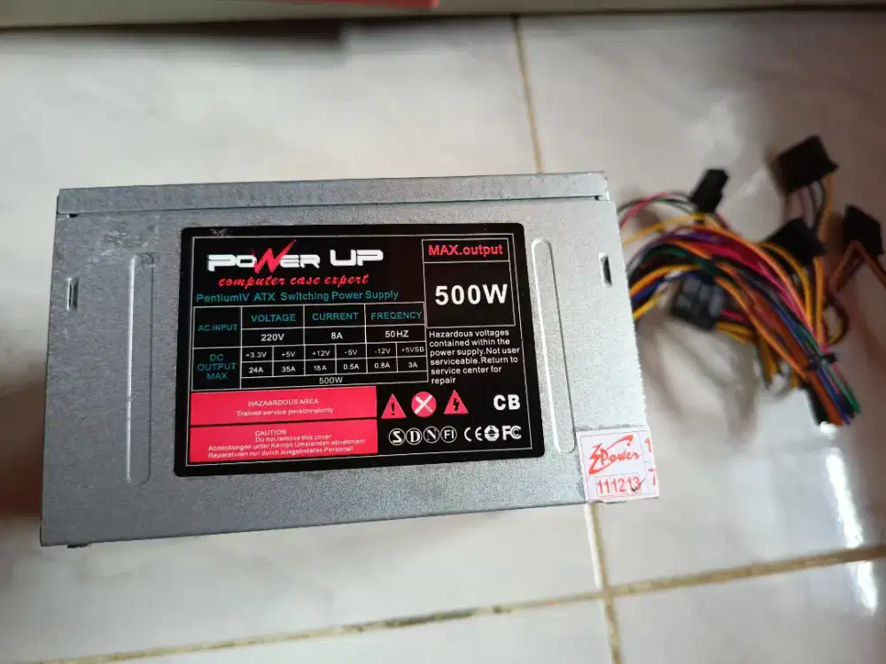 Power supply atx 500w