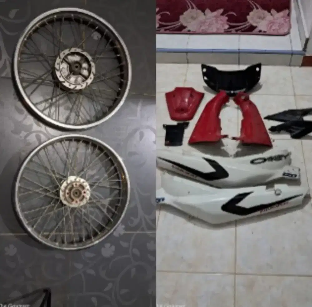 Velg part suzuki satria