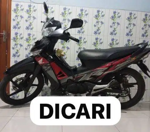 Di Cari Supra X 125 Double Disk DD Tahun 2007 Ke Atas Supra X 2009
