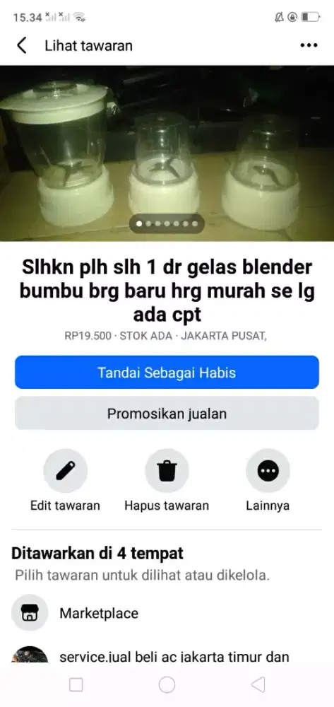 Slhkn plh slh 1 dr gelas blender serba guna brg baru hrg murah sj