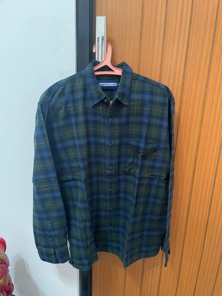 Preloved kemeja flannel tenue de attire