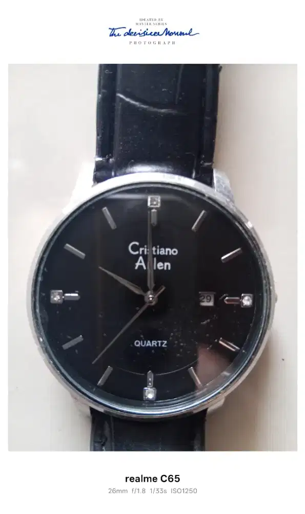 Dijual jam tangan merk christiano ailen