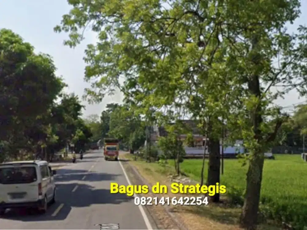 Tanah Strategis LD 124 mtr, NOL Jalan Raya Propinsi Madiun-NGAWI, Sipp