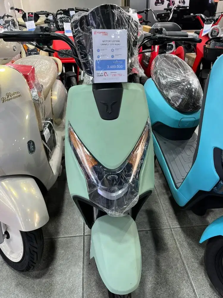 motor listrik uwinfly d70 hijau