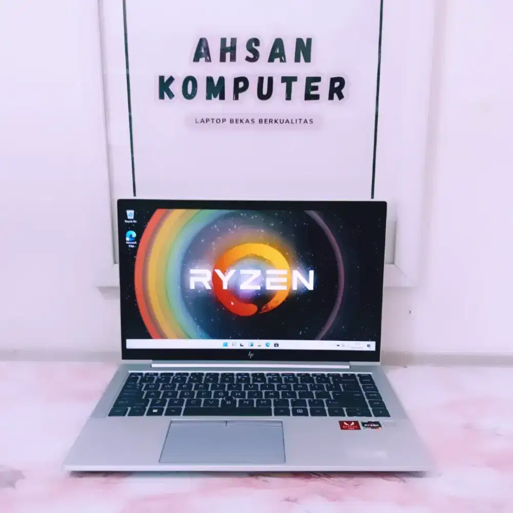 HP ELITEBOOK 845-G8 RYZEN 5PRO 5650U 16GB 256GB 14 FHD BACKLIT SILVER