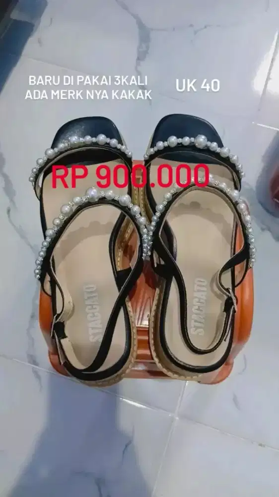 Sepatu sendal Merk STACCATO